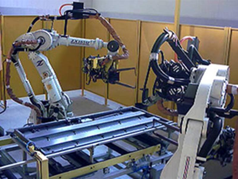 Impianti robotizzati Saldatura a punti Tiesse Robot