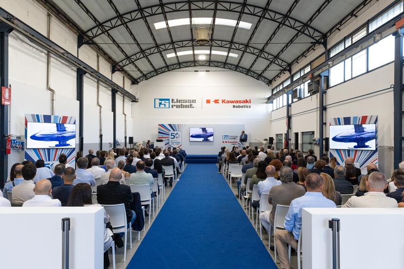 Tiesse Robot | Tiesse Robot celebra i 50 anni e inaugura il Welding Competence Centre