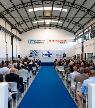 Tiesse Robot celebra i 50 anni e inaugura il Welding Competence Centre